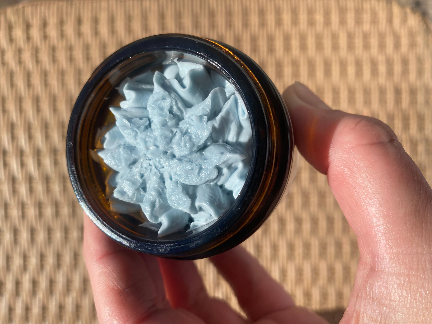 2oz - WHIPPED BLUE TANSY TALLOW BALM