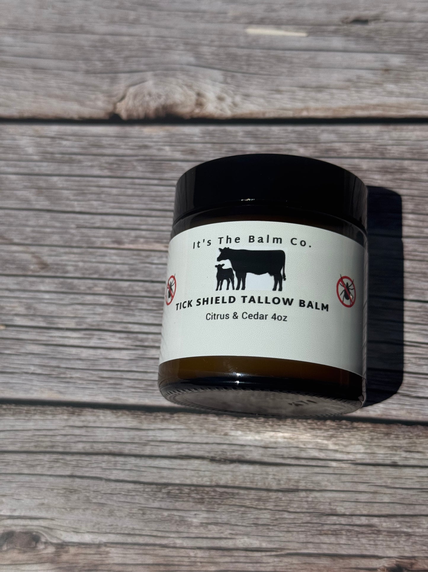 4oz - TICK SHEILD TALLOW BALM