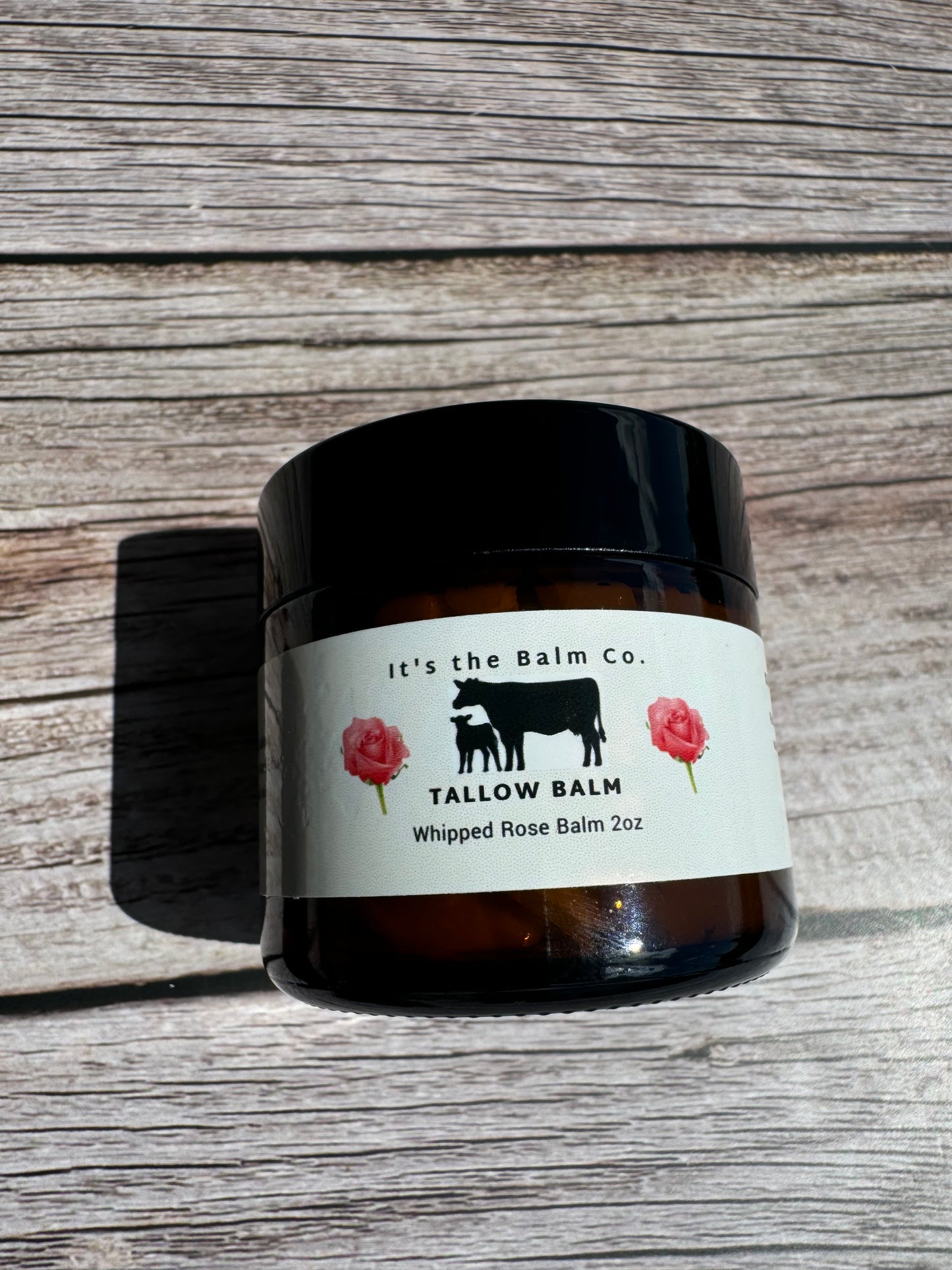 2oz - WHIPPED ROSE TALLOW BALM