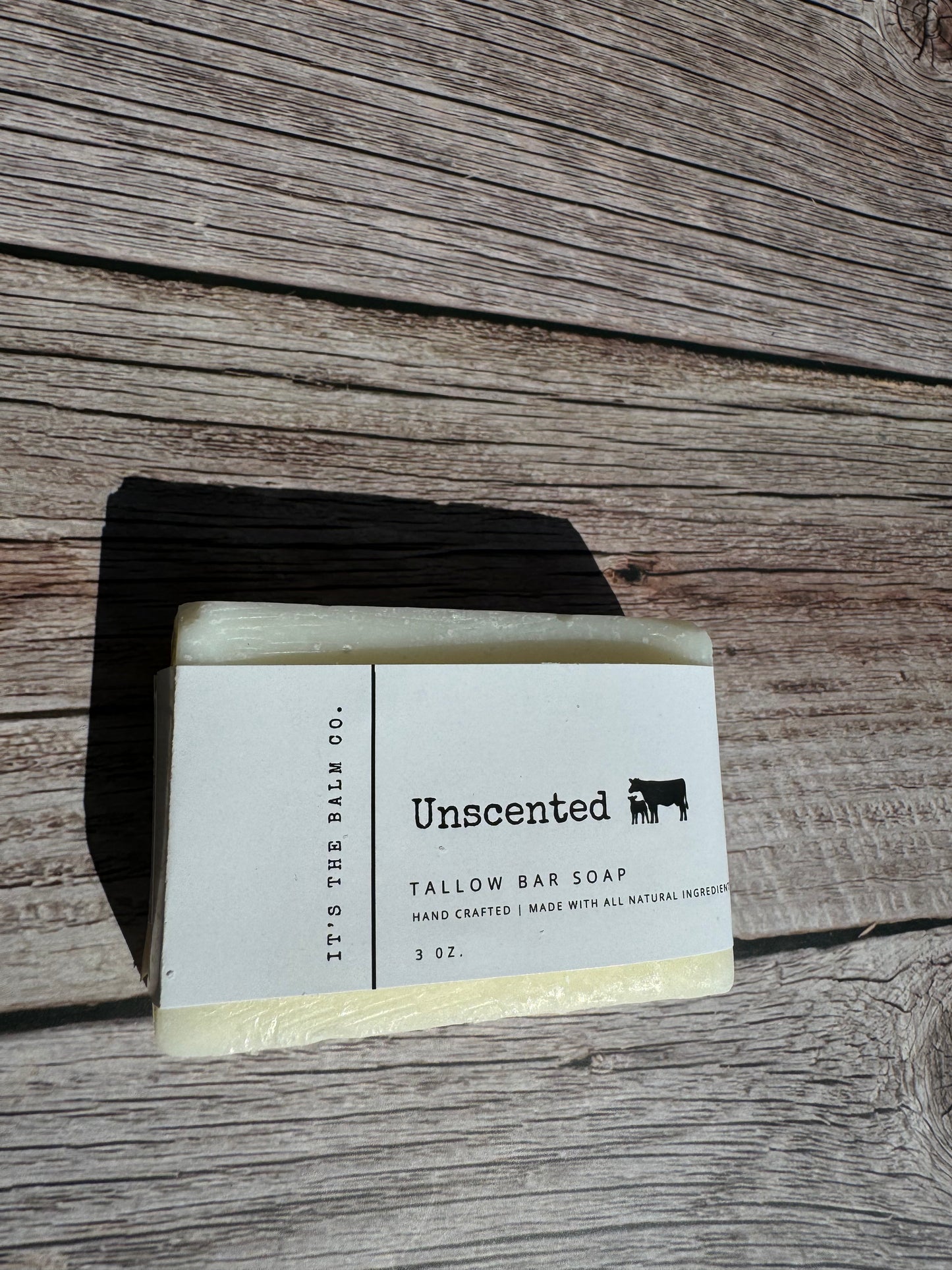 TALLOW SOAP - UNSCENTED