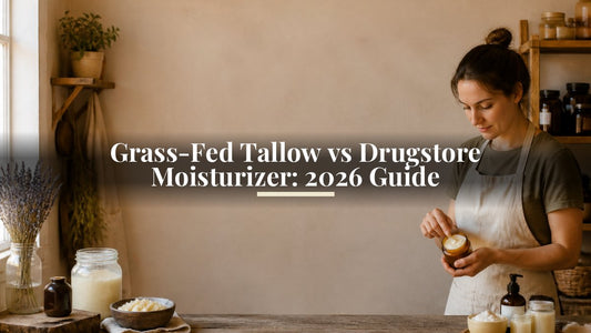 Grass-Fed Tallow vs Drugstore Moisturizer: 2026 Guide