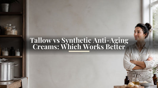 Tallow vs Synthetic Anti-Aging Creams: Which Works Better