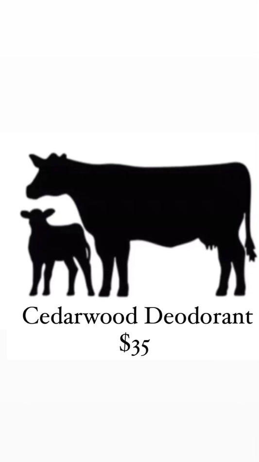 4oz Deodorant - Cedarwood