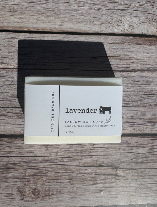 TALLOW SOAP - LAVENDER
