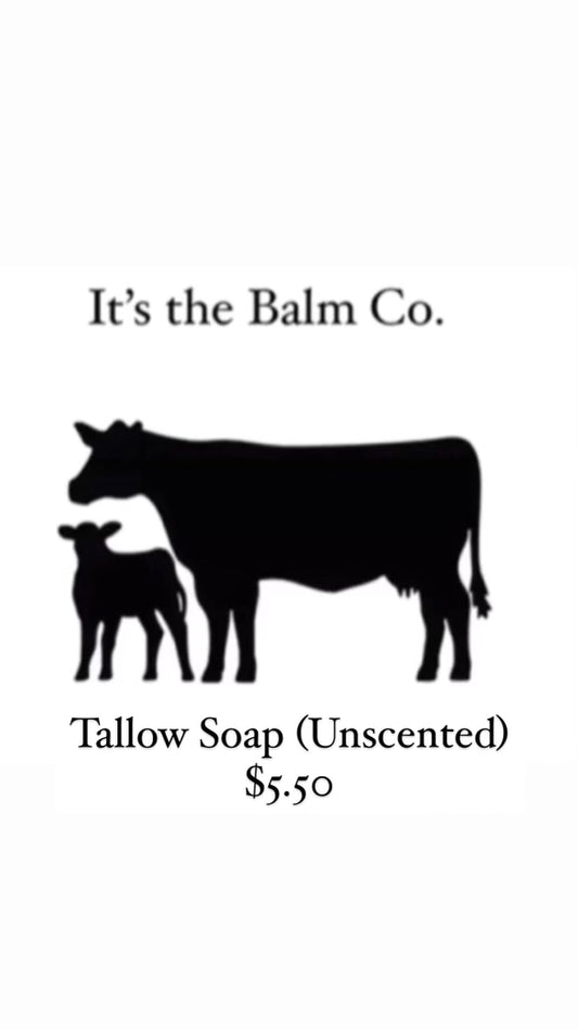 TALLOW SOAP - UNSCENTED