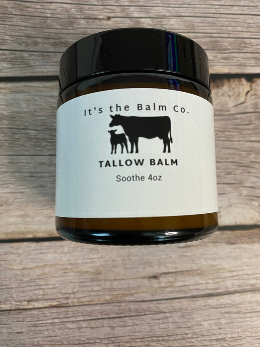 4oz - SOOTHE TALLOW BALM